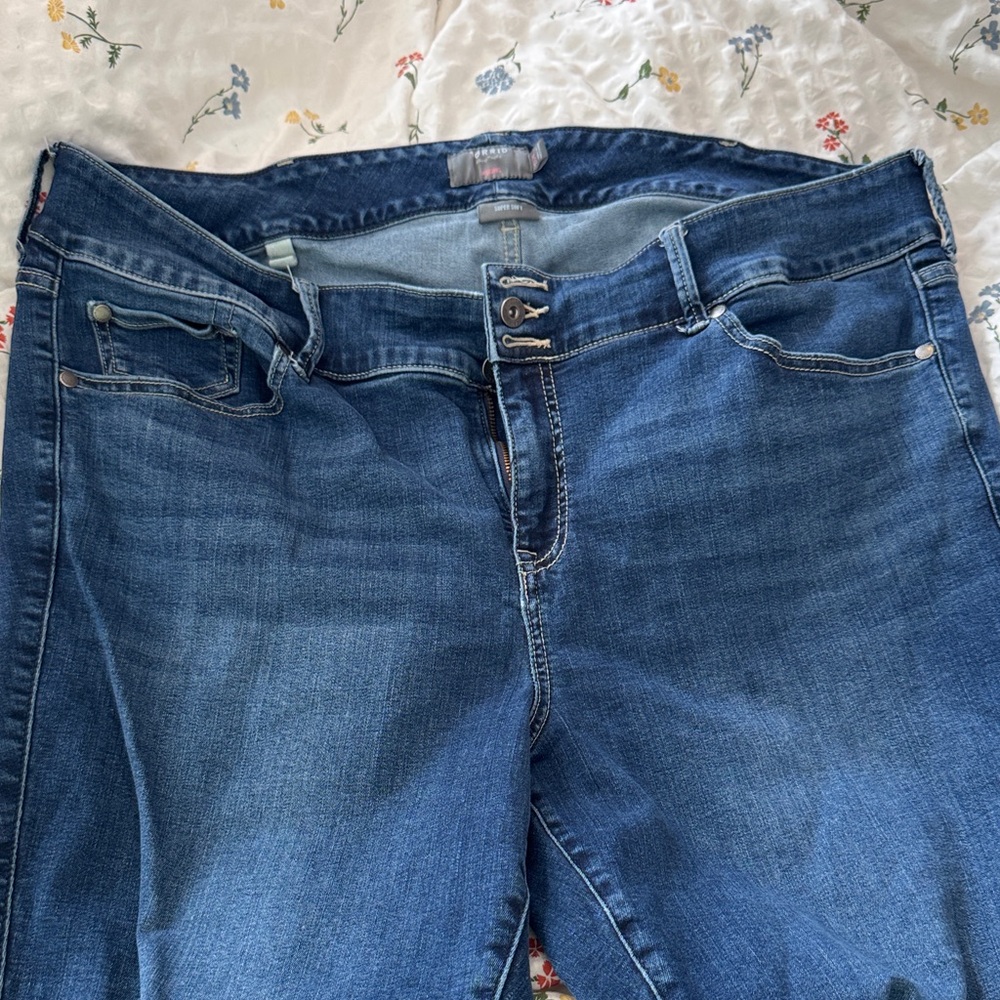 Torrid High Rise Blue Jeans